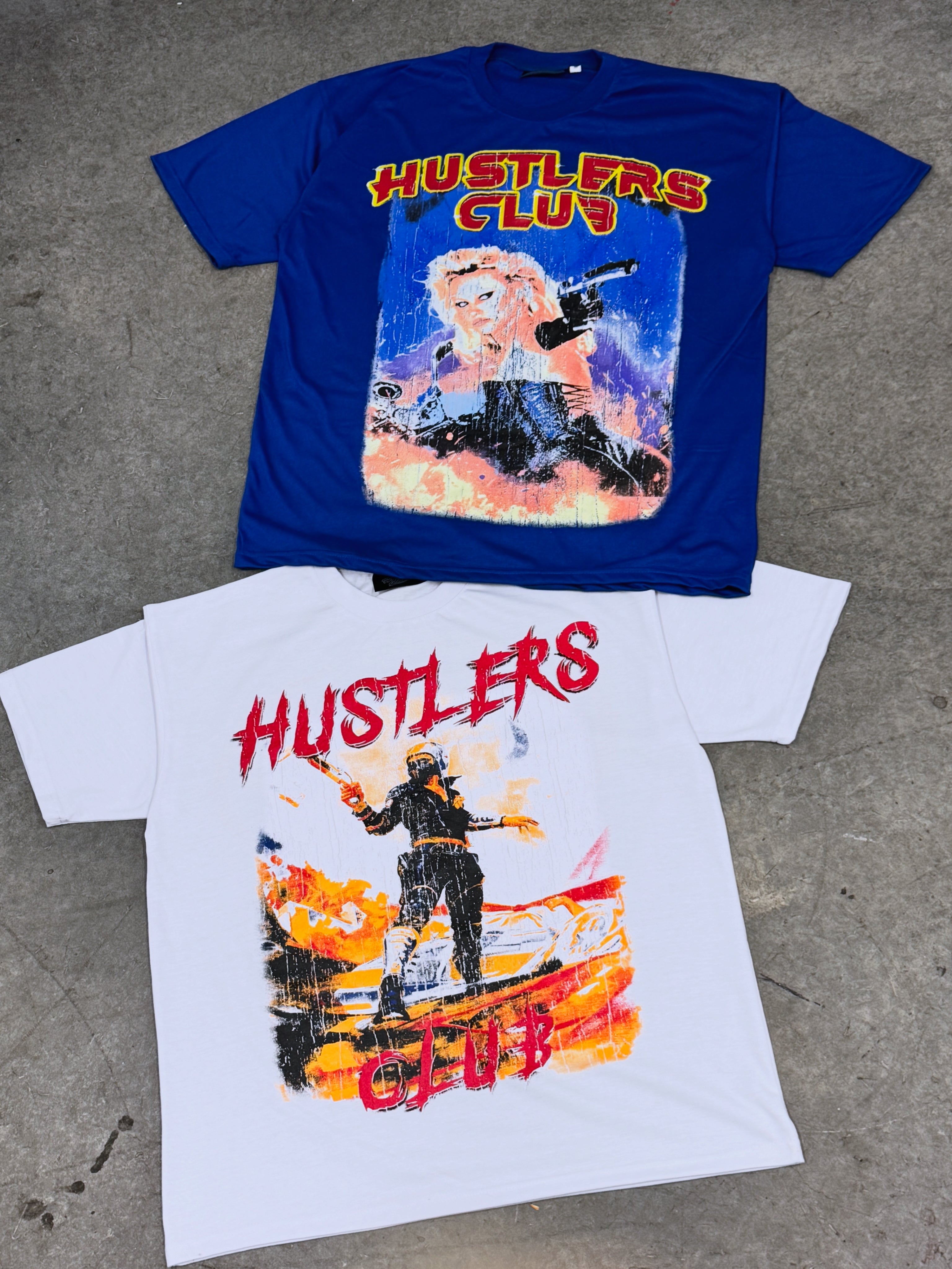 Hustlers Club Graphic  Tee