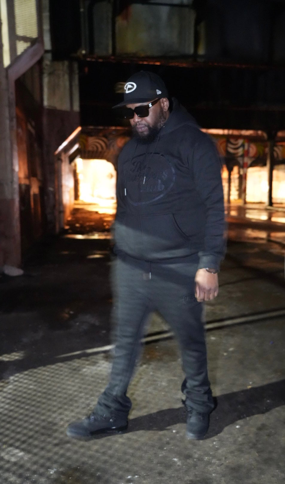 Hustlers Club Signature Embossed Sweatsuit