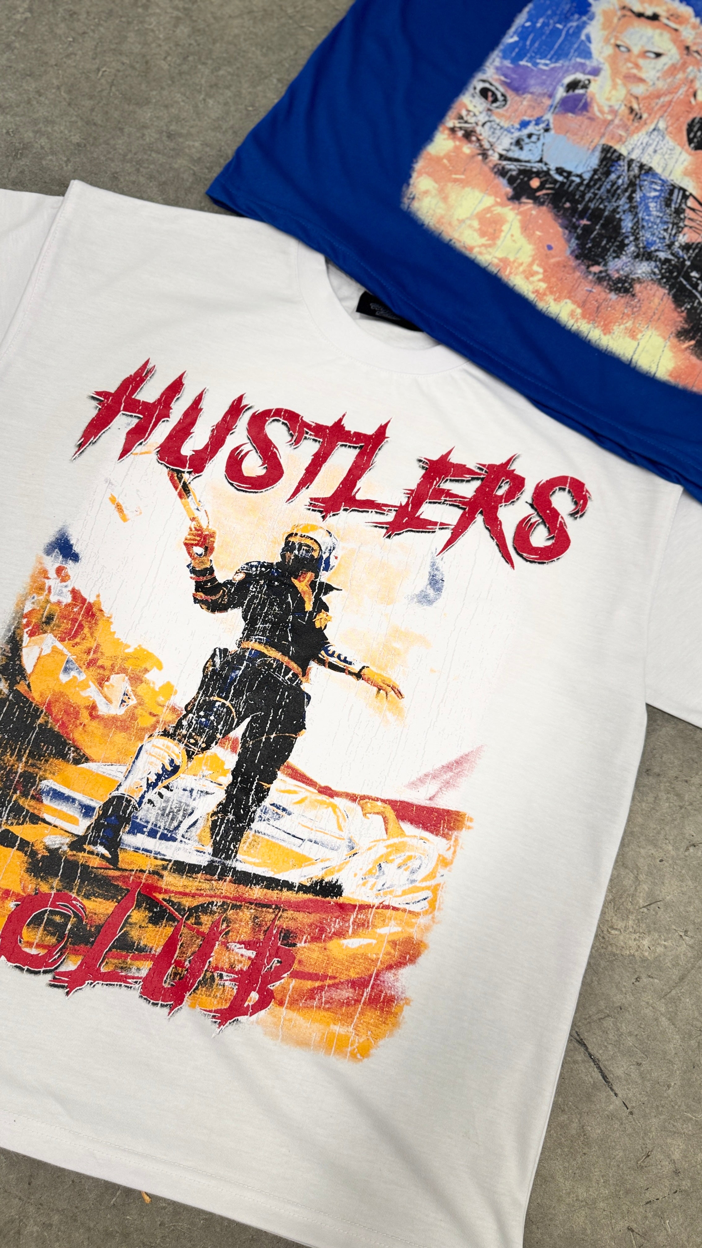 Hustlers Club Graphic  Tee